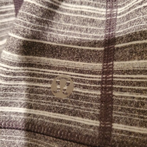 Lululemon Stride Jacket Coal Stripe 4 - Picture 4 of 7